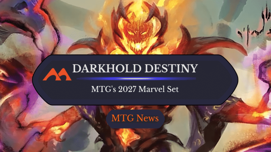 MTG Announces Darkhold Destiny for 2027, an Arcane Spin on a Marvel Crossover