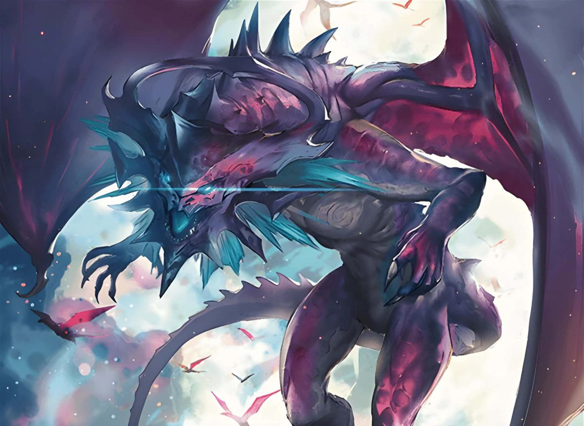 Lathliss, Dragon Queen - Illustration by M. Matsumoto