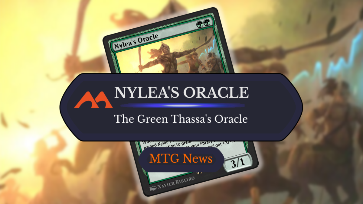 Nylea's Oracle - Illustration by Xavier Ribeiro