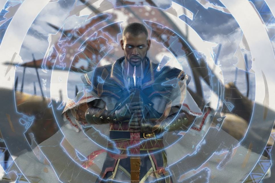 Teferi, Master of Time - Illustration by Yongjae Choi