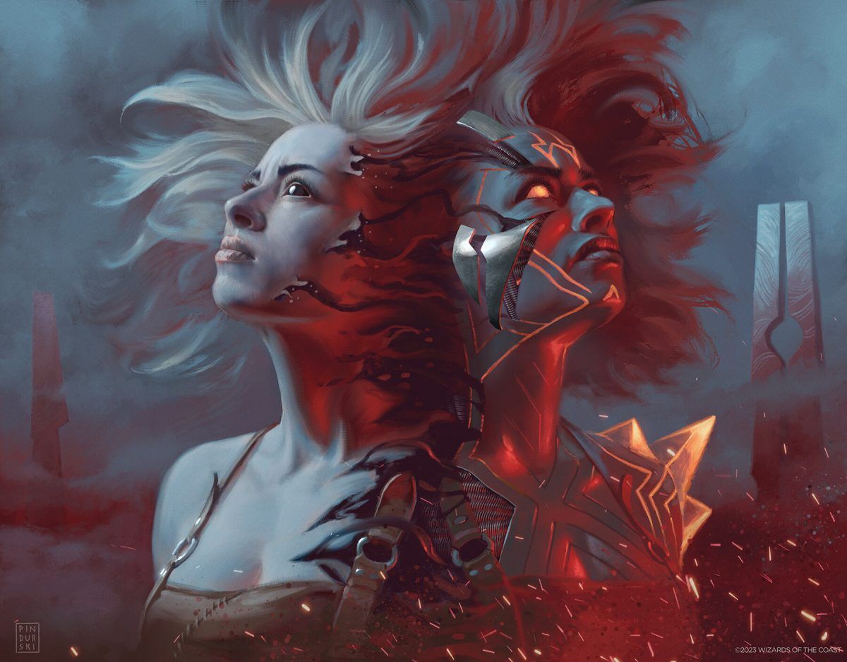 Thrill of Possibility (Phyrexia- All Will Be One) - art by PINDURSKI