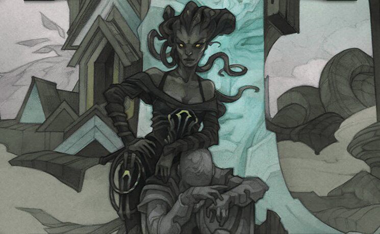 Vraska Joins Up - Illustrationby Wylie Beckert