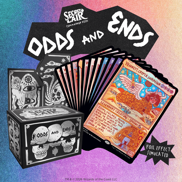 Odds and Ends Secret Lair Commander deck