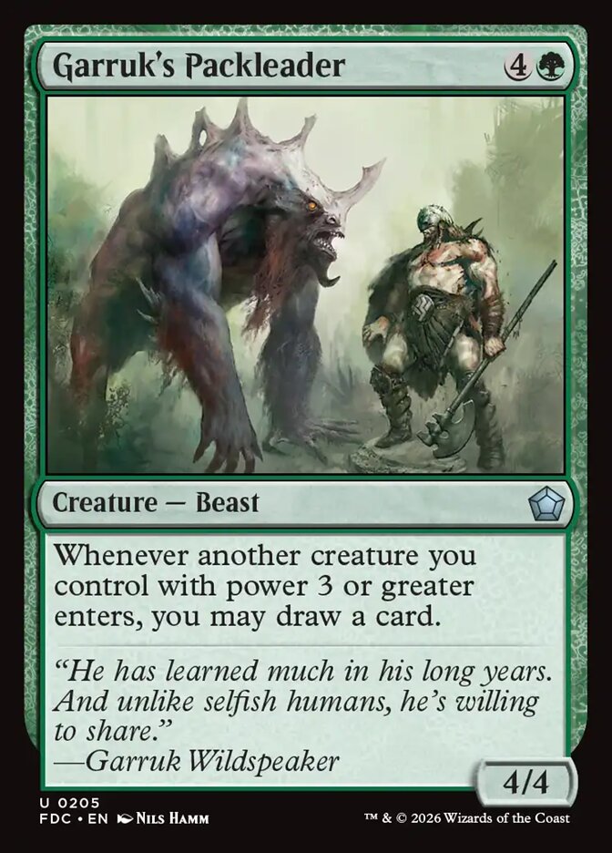 Garruk's Packleader