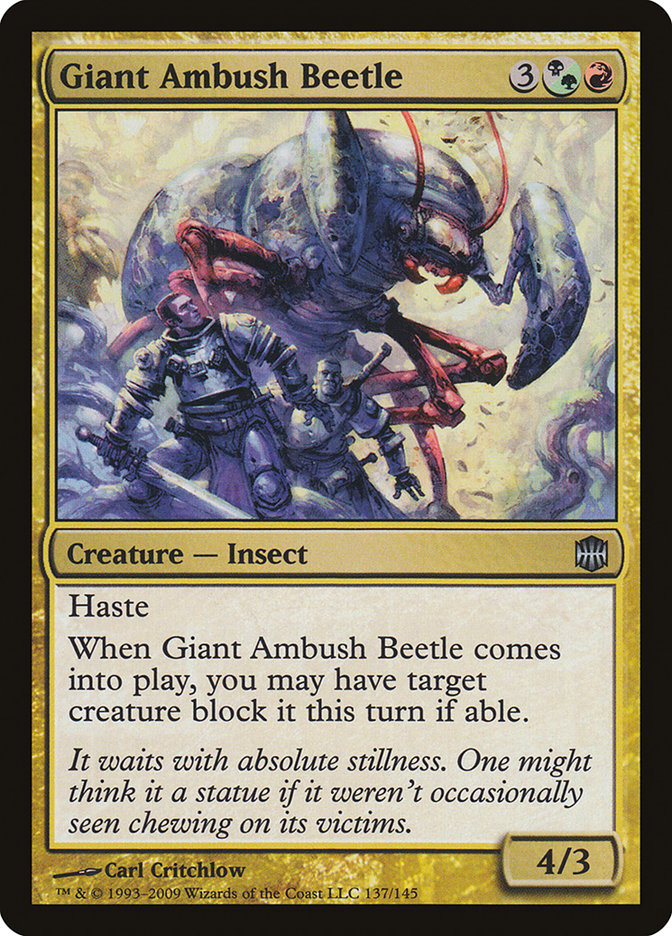 Giant Ambush Beetle