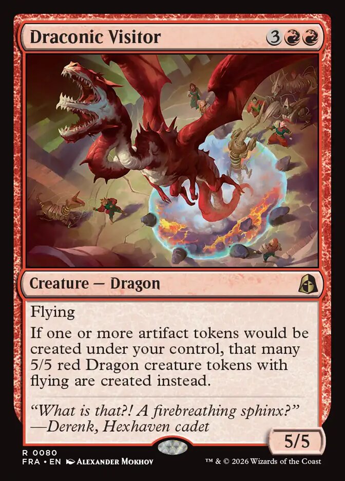 Draconic Visitor