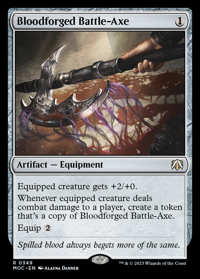 Bloodforged Battle-Axe