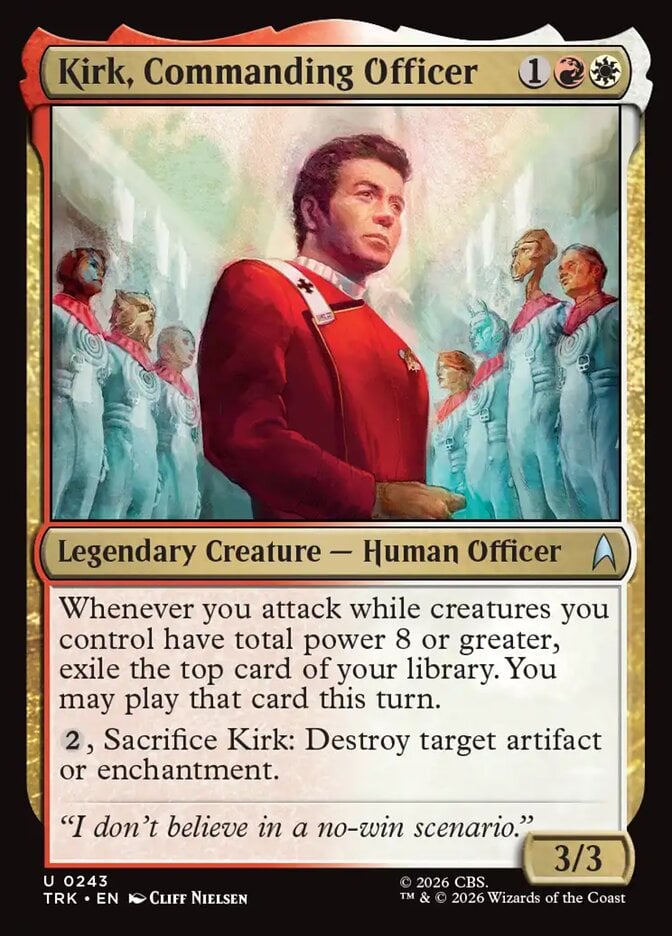 Kirk, Commanding Officer