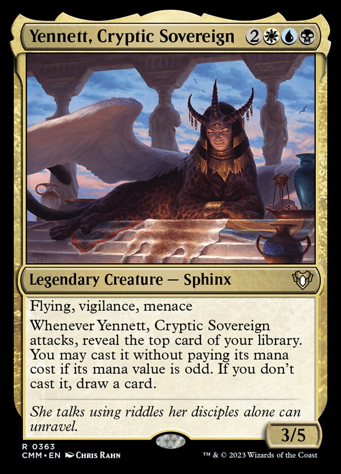 Yennett, Cryptic Sovereign
