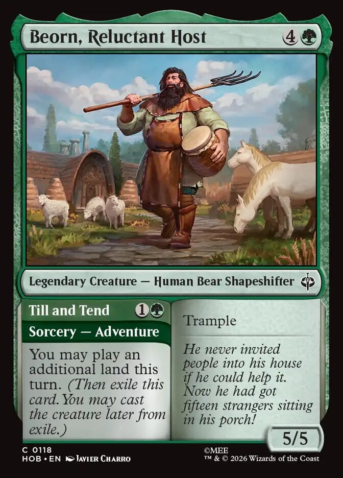 Beorn, Reluctant Host