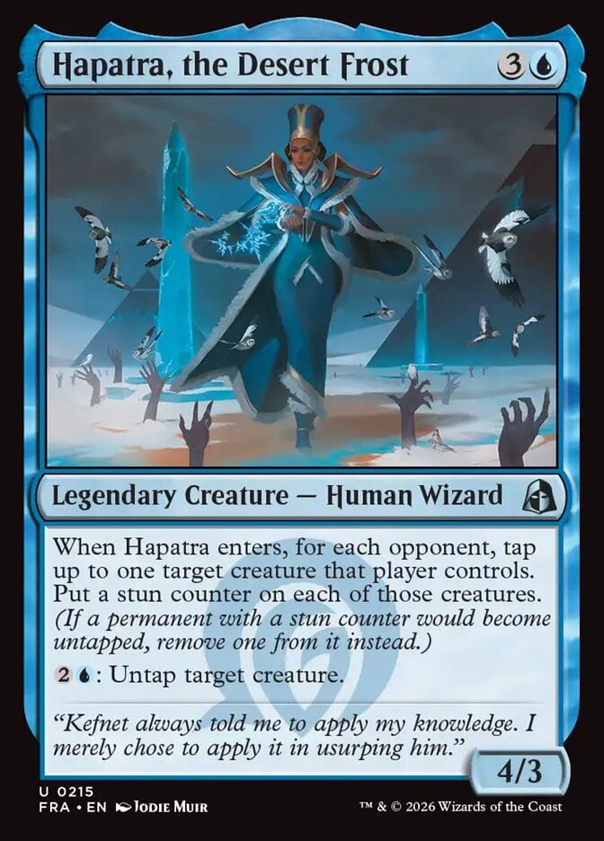 Hapatra, the Desert Frost