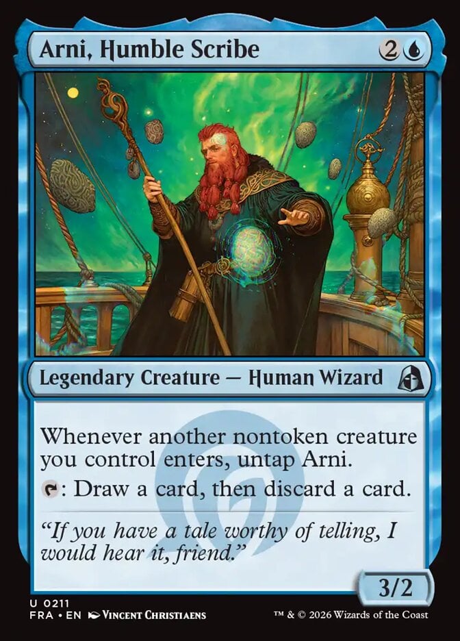Arni, Humble Scribe