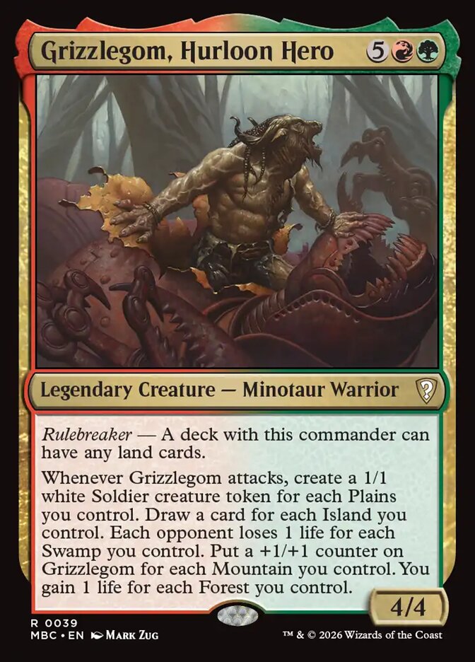 Grizzlegom, Hurloon Hero
