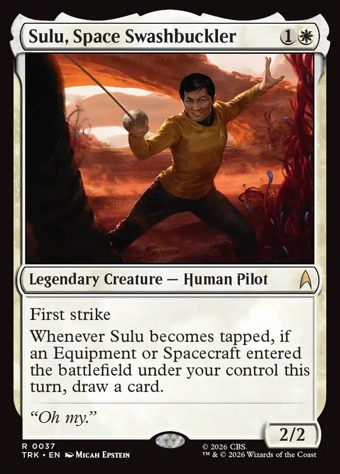 Sulu, Space Swashbuckler