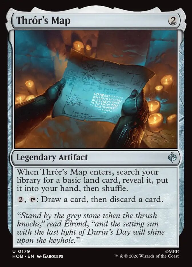 Thrรณr's Map