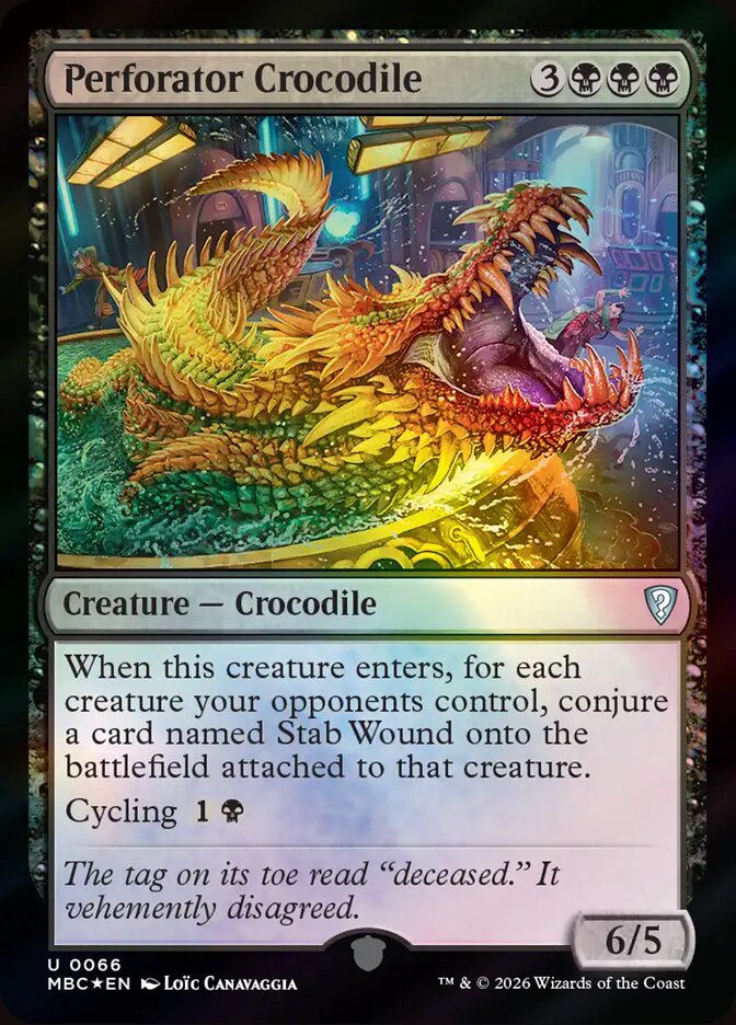 Perforator Crocodile