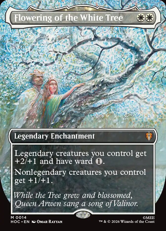 Flowering of the White Tree