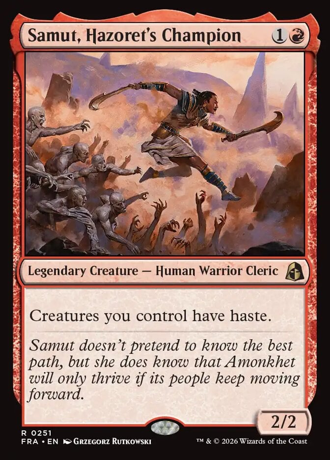 Samut, Hazoret's Champion
