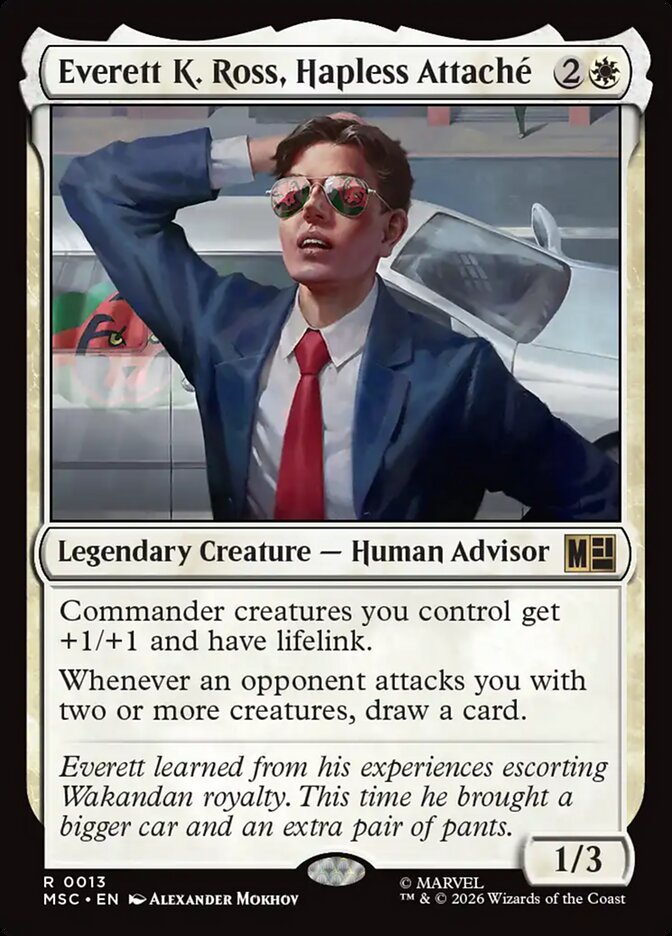 Everett K. Ross, Hapless Attachรฉ