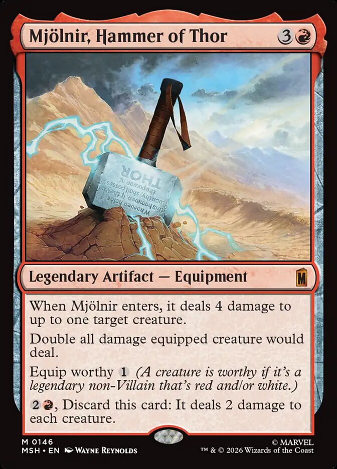 Mjรถlnir, Hammer of Thor