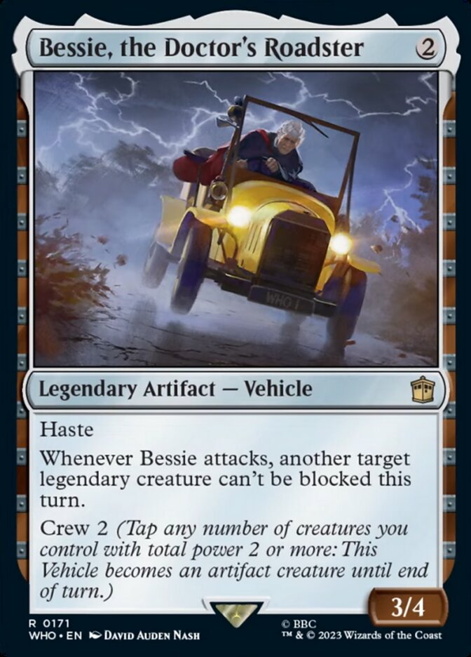 Bessie, the Doctor's Roadster
