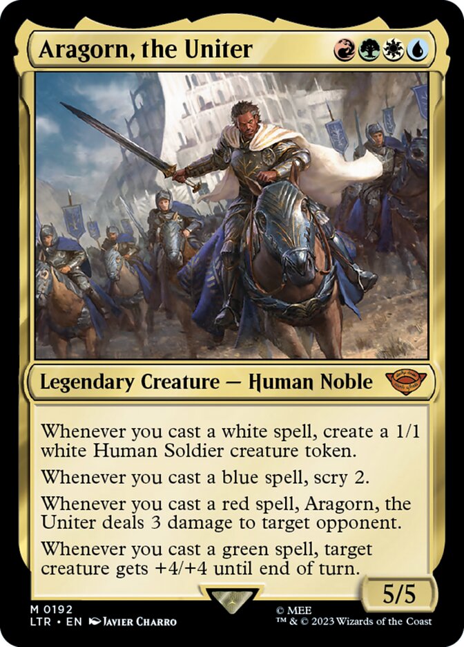 Near Mint MTG Single Foil MTG Card: Sauron, Lord Of The Rings Mythic Rare From Commander LOTR Set (Near Mint Condition) Lord Of The Rings Puzzles Near Mint MTG Single Foil MTG Card: Sauron, Lord Of The Rings Mythic Rare From Commander LOTR Set (Near Mint Condition) Lord Of The Rings Puzzles