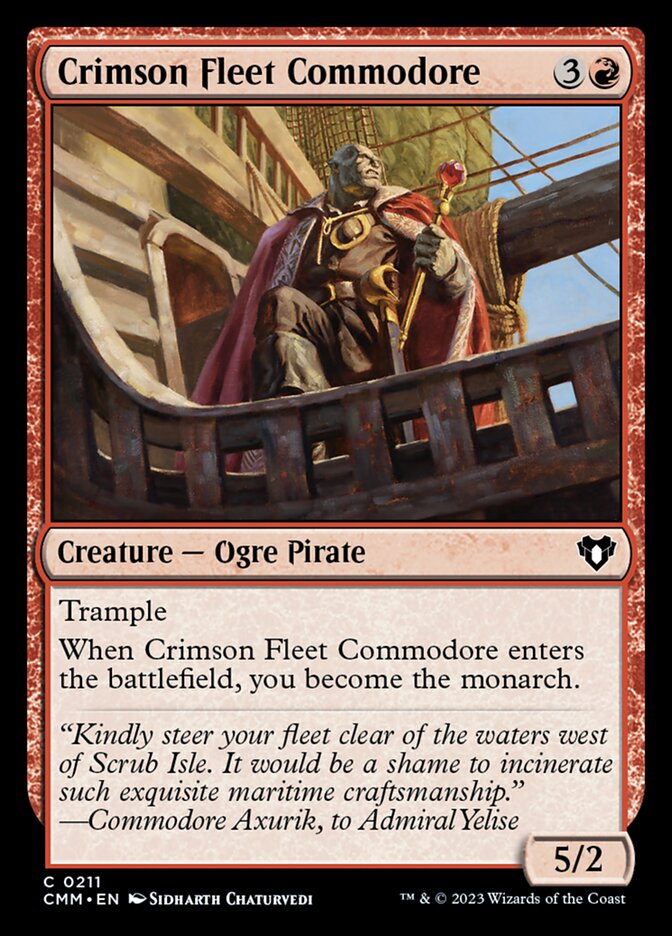Crimson Fleet Commodore