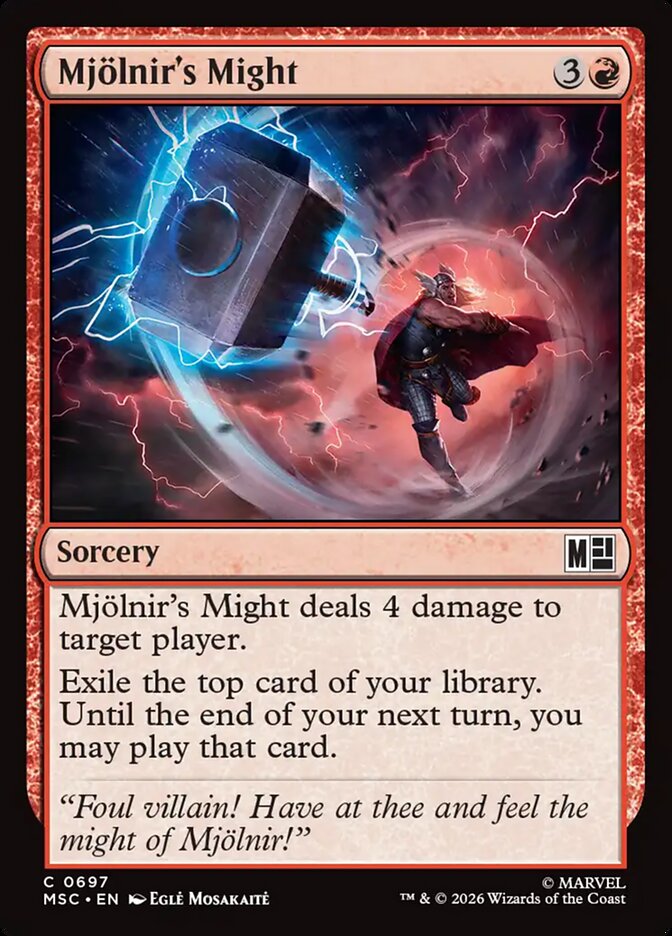 Mjรถlnir's Might